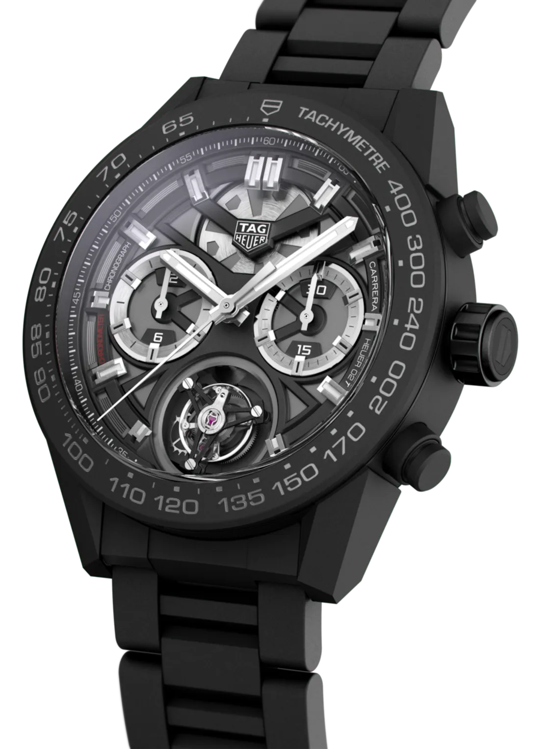 TH Watch Carrera Heuer 2 Tourbillon Chronograph