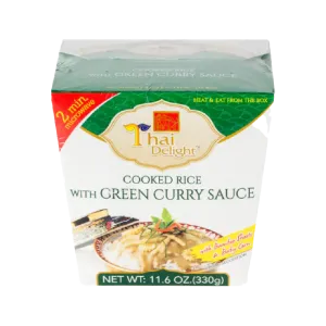 THAI DELIGHT Rice With Green Curry Sauce 330g