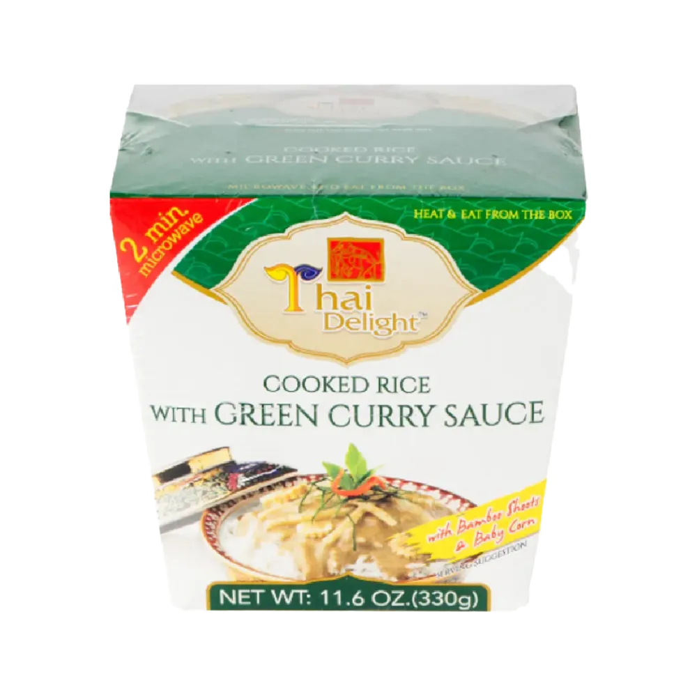 THAI DELIGHT Rice With Green Curry Sauce 330g