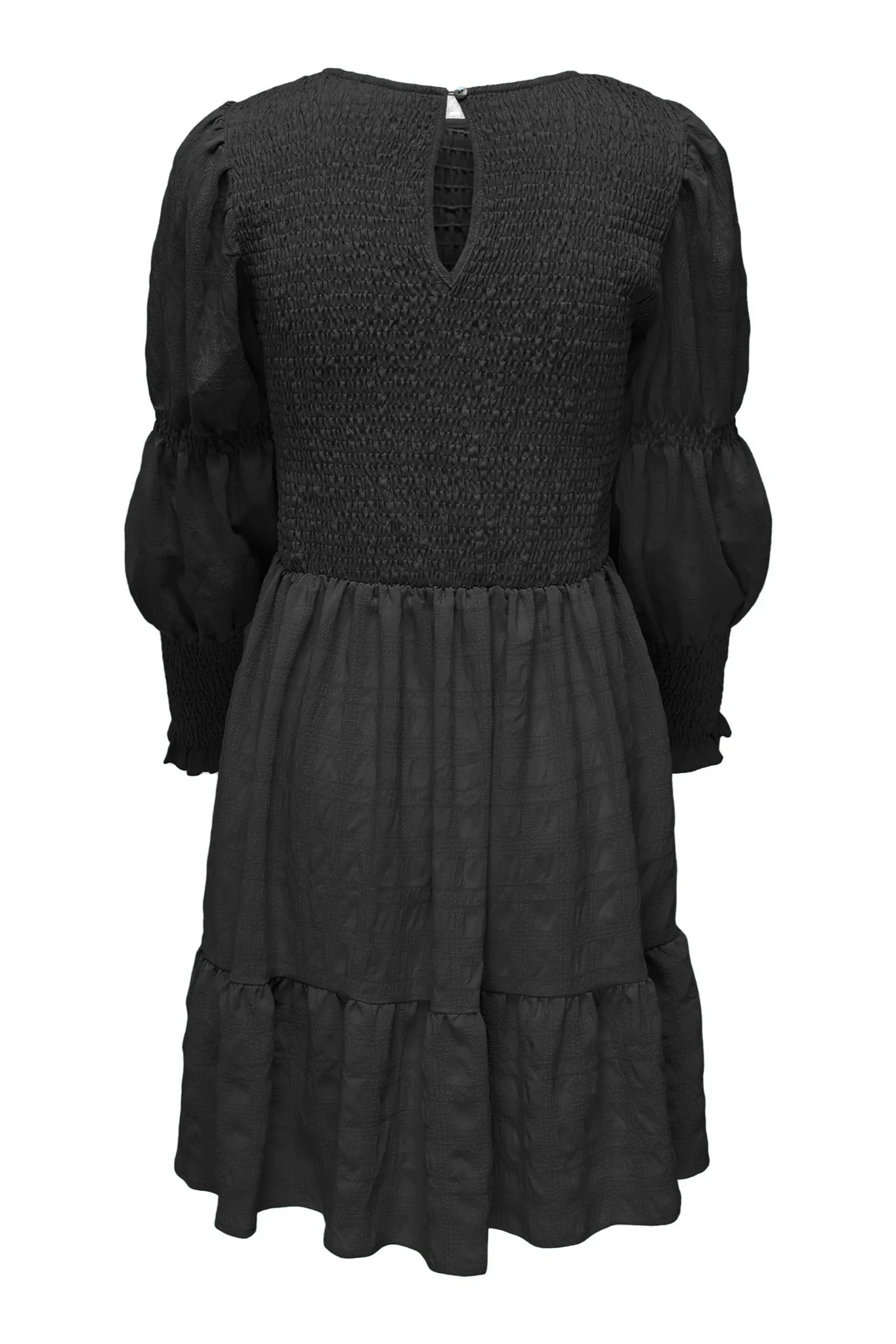 Thalia Smock Dress - Black