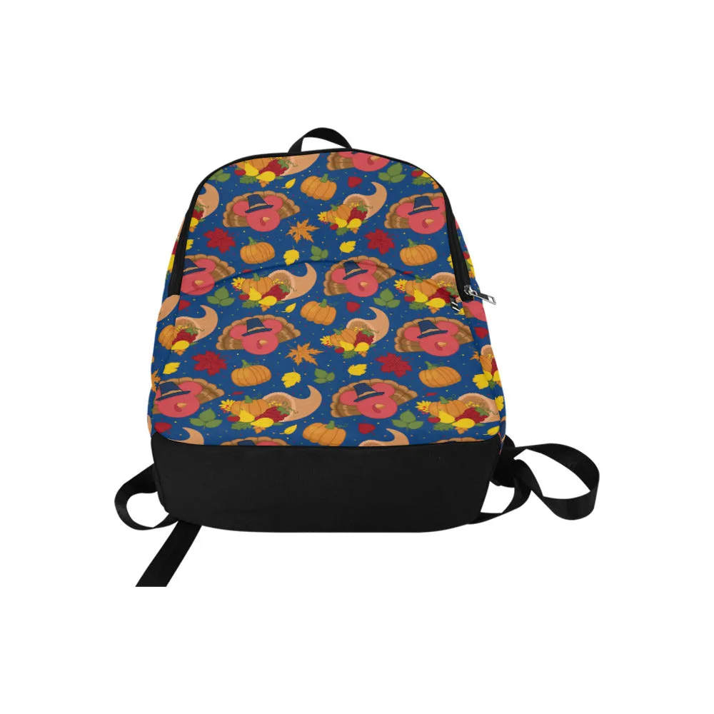 Thanksgiving Harvest Fabric Backpack