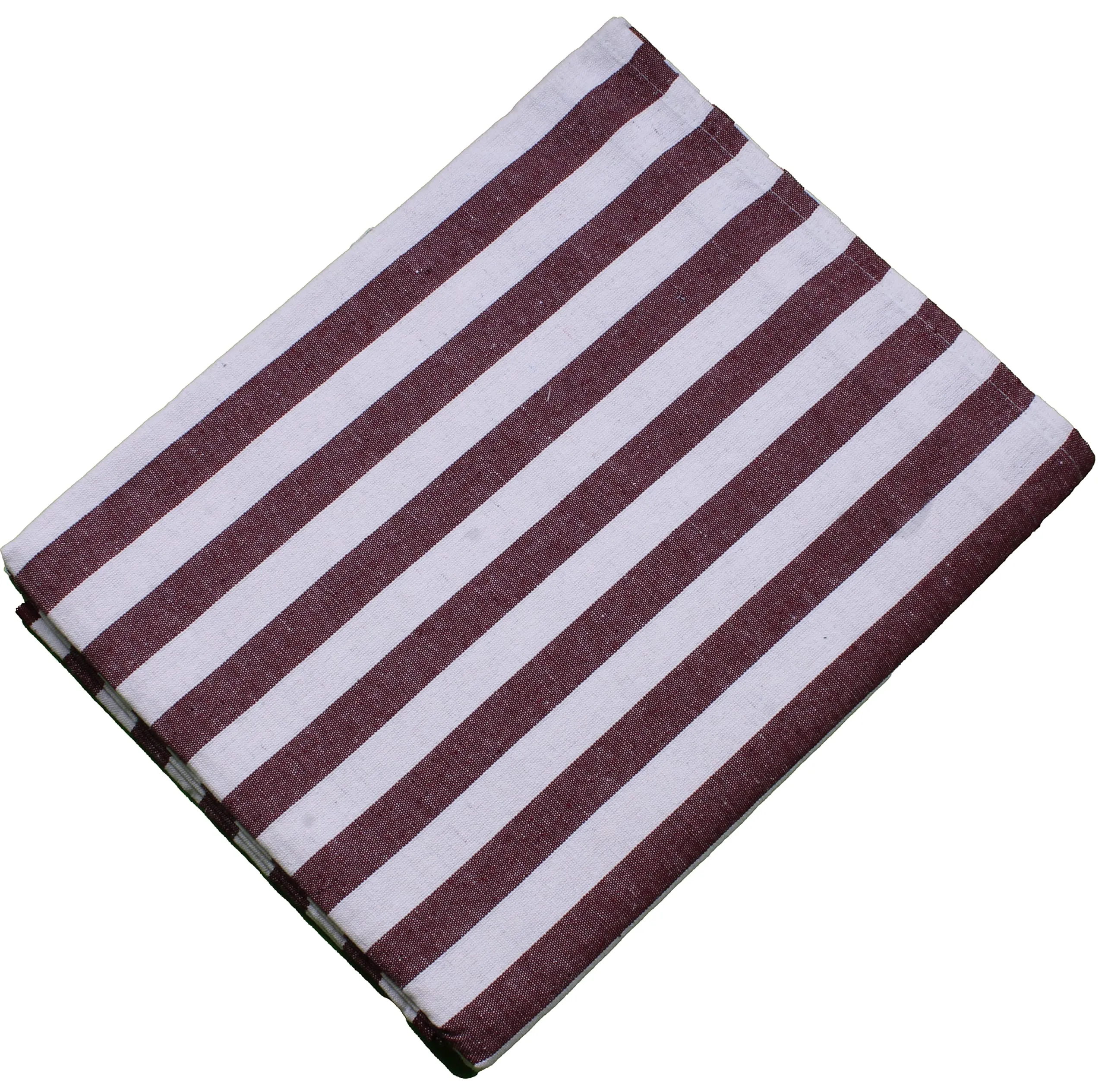 THARUNSHA ELITE Single Size Light Weight Pure Cotton Blanket for Daily Use/Soft Bedsheet/Top Sheet/Throw Blanket Set of1 (Maroon White)