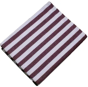 THARUNSHA ELITE Single Size Light Weight Pure Cotton Blanket for Daily Use/Soft Bedsheet/Top Sheet/Throw Blanket Set of1 (Maroon White)