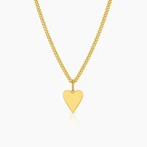 Thatch Amaya Heart Curb Chain Necklace