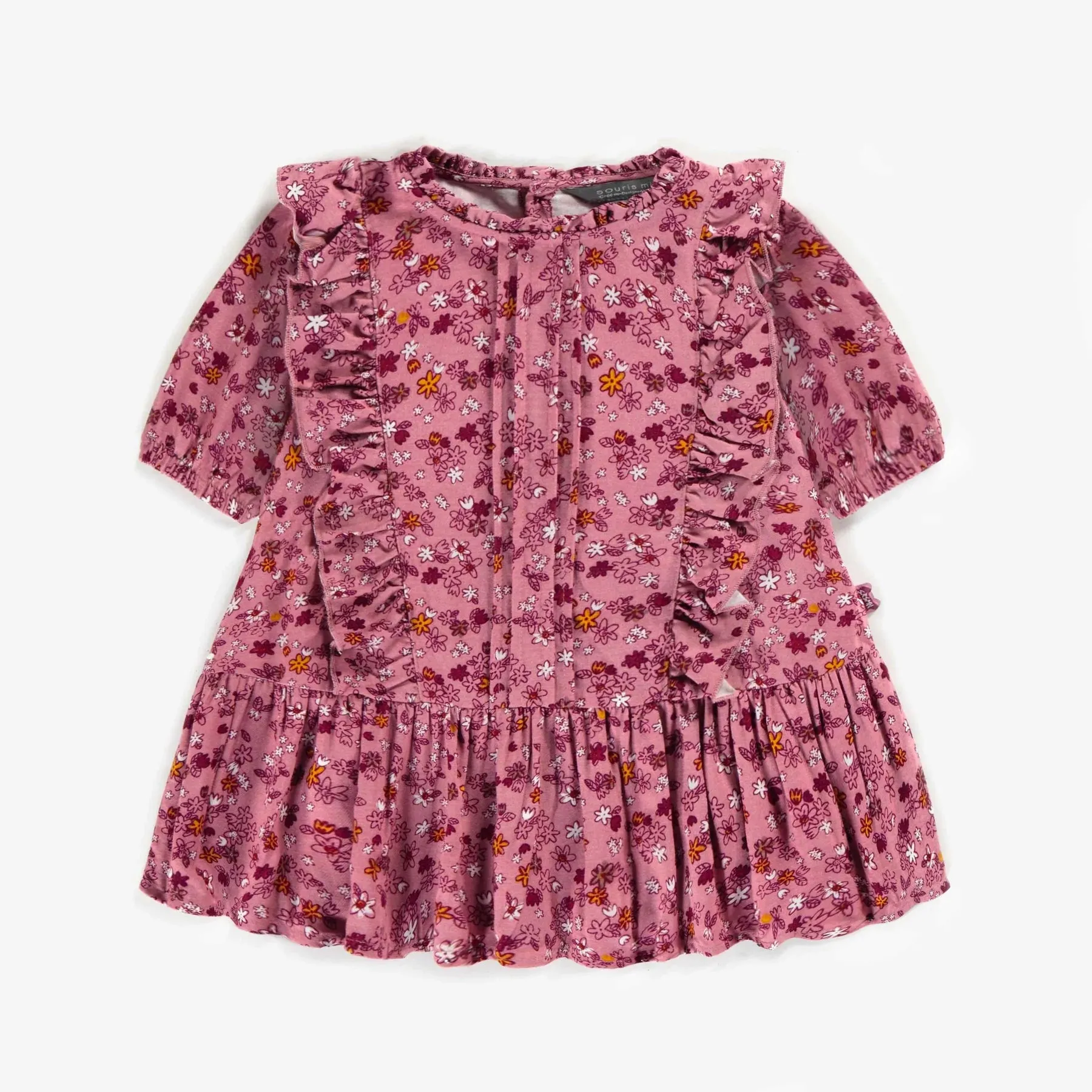 The Alessia Floral Dress - Pink - BABY