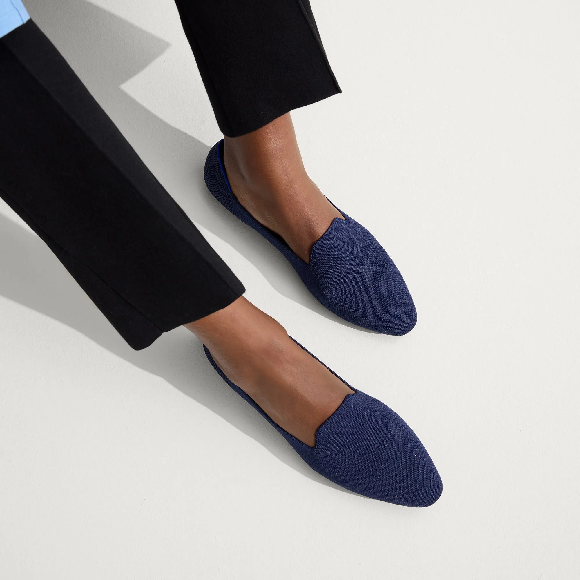 The Almond Loafer - Deep Navy