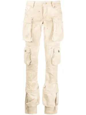 The Attico Trousers Beige