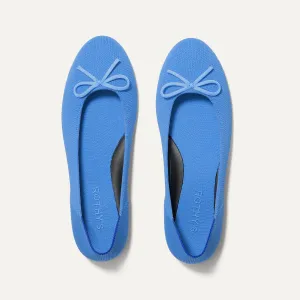 The Ballet Flat - Cerulean