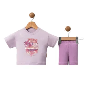 The Beach Bliss Girls Casual Set