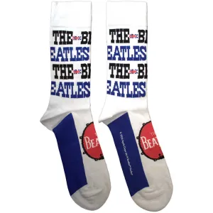 The Beatles Ankle Socks: Budokan Poster & Drum Logo