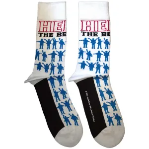 The Beatles Ankle Socks: Help Silhouettes Repeat