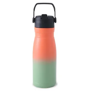 The Better Home Insulated Flask Water Bottle for Kids School (780ml) | Hot and Cold Water Bottle | Leakproof Thermosteel Water Bottle for Office/Gym/Travel | Handle| Sipper Bottle for Adults| Orange