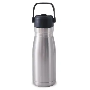 The Better Home Insulated Flask Water Bottle for Kids School (780ml) | Hot and Cold Water Bottle | Leakproof Thermosteel Water Bottle for Office/Gym/Travel | Handle | Sipper Bottle for Adults| Silver