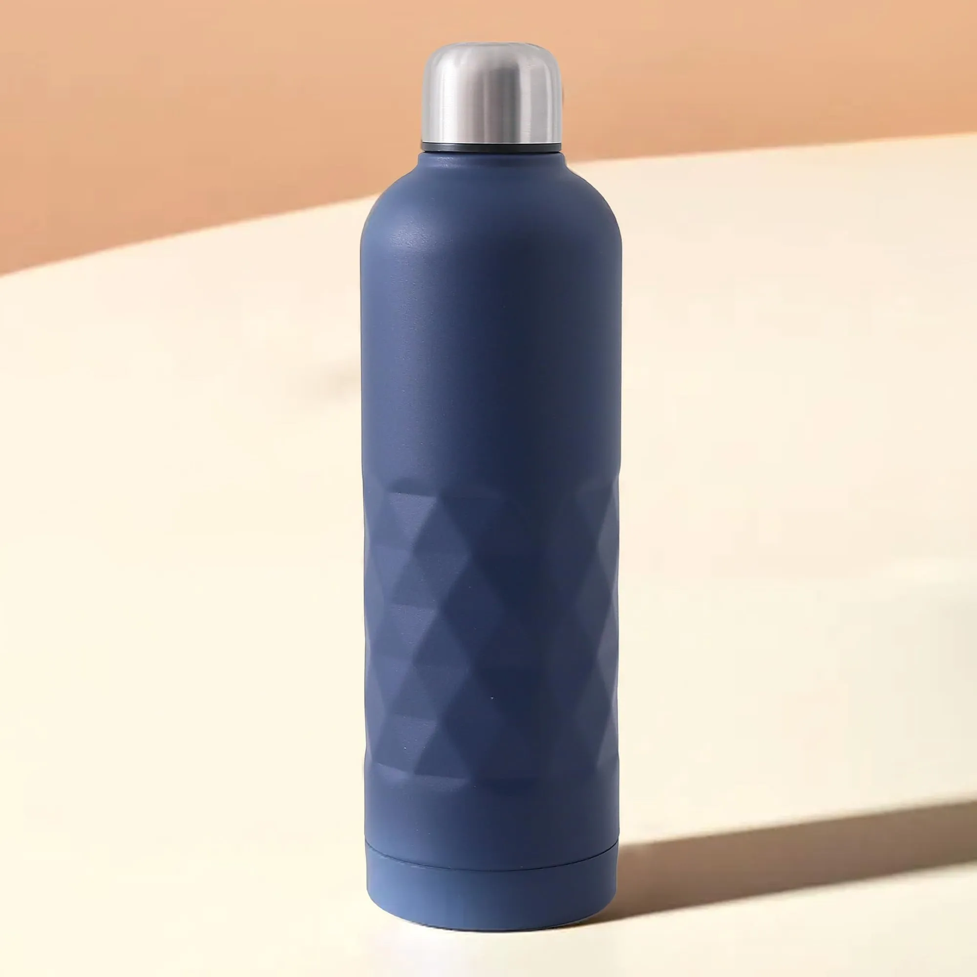 The Better Home Insulated Thermosteel Bottle 750ml | Small Flask Water Bottle for Kids School | Hot and Cold Water Bottle | Gym Bottles for Men/Women | Leakproof Screw Cap | Gifting Items (Dark Blue)