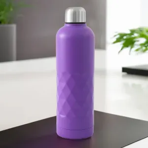 The Better Home Insulated Thermosteel Bottle 750ml | Small Flask Water Bottle for Kids School | Hot and Cold Water Bottle | Gym Bottles for Men/Women | Leakproof Screw Cap | (Purple)