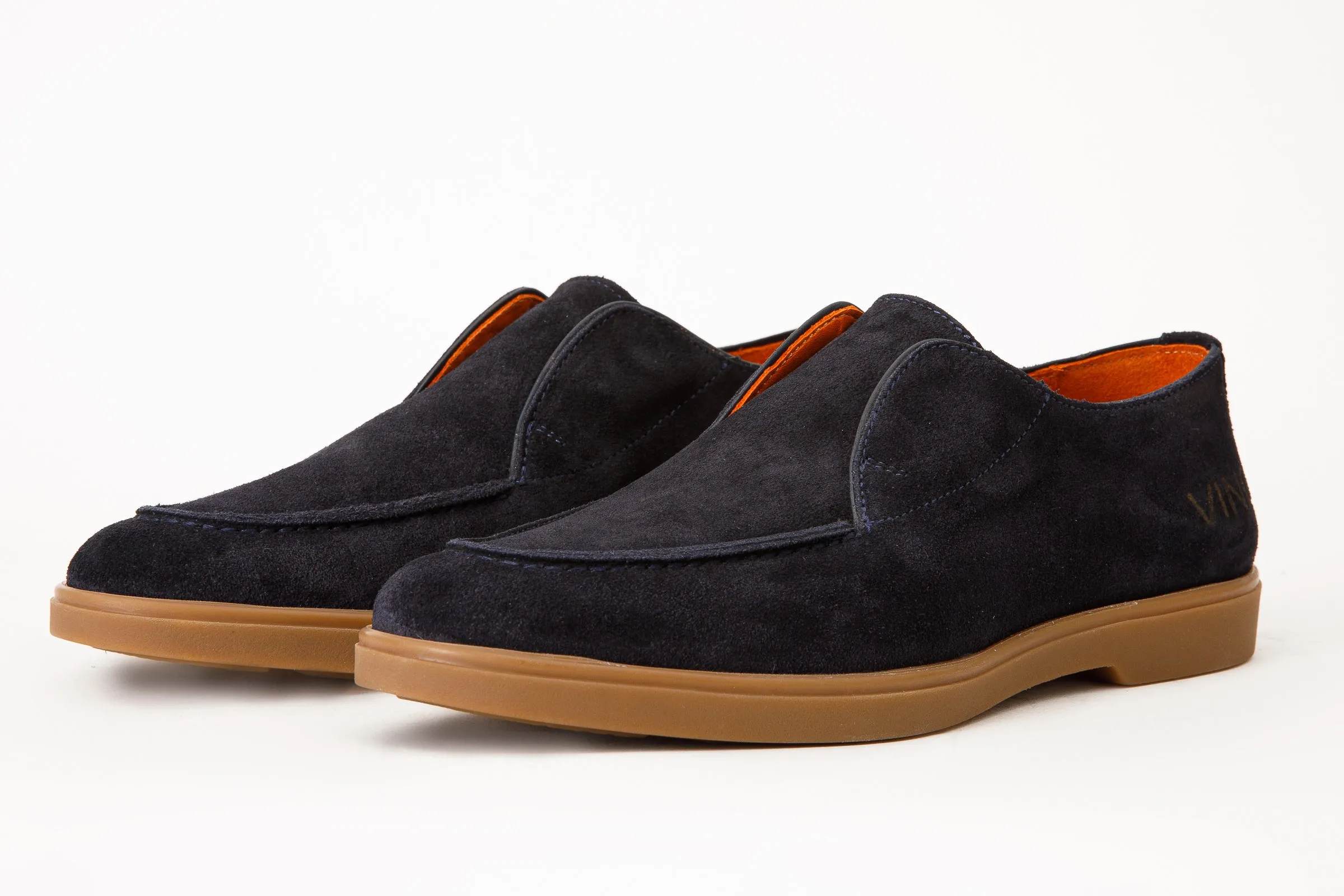 The Beykoz Navy Blue Chukka Loafer Men  Shoe