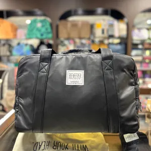 The Black Pleather Large BeeKeeper Weekender (Masterpiece)