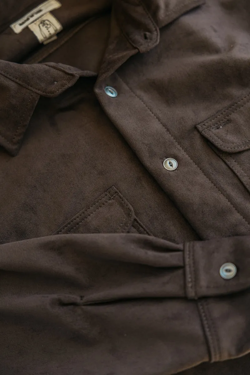 The Brace Velour Knit - North West Brown