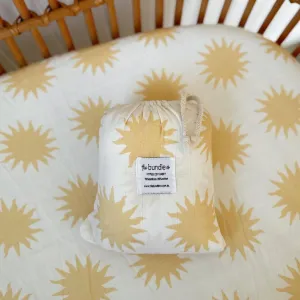 The Bundle Co - Sunshine Fitted Cot Sheet