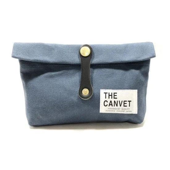 THE CANVET Pouch S - Blue gray