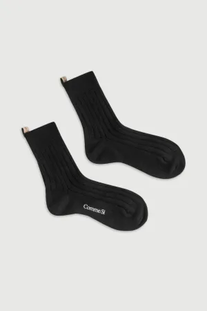 The Cashmere Sock in Black