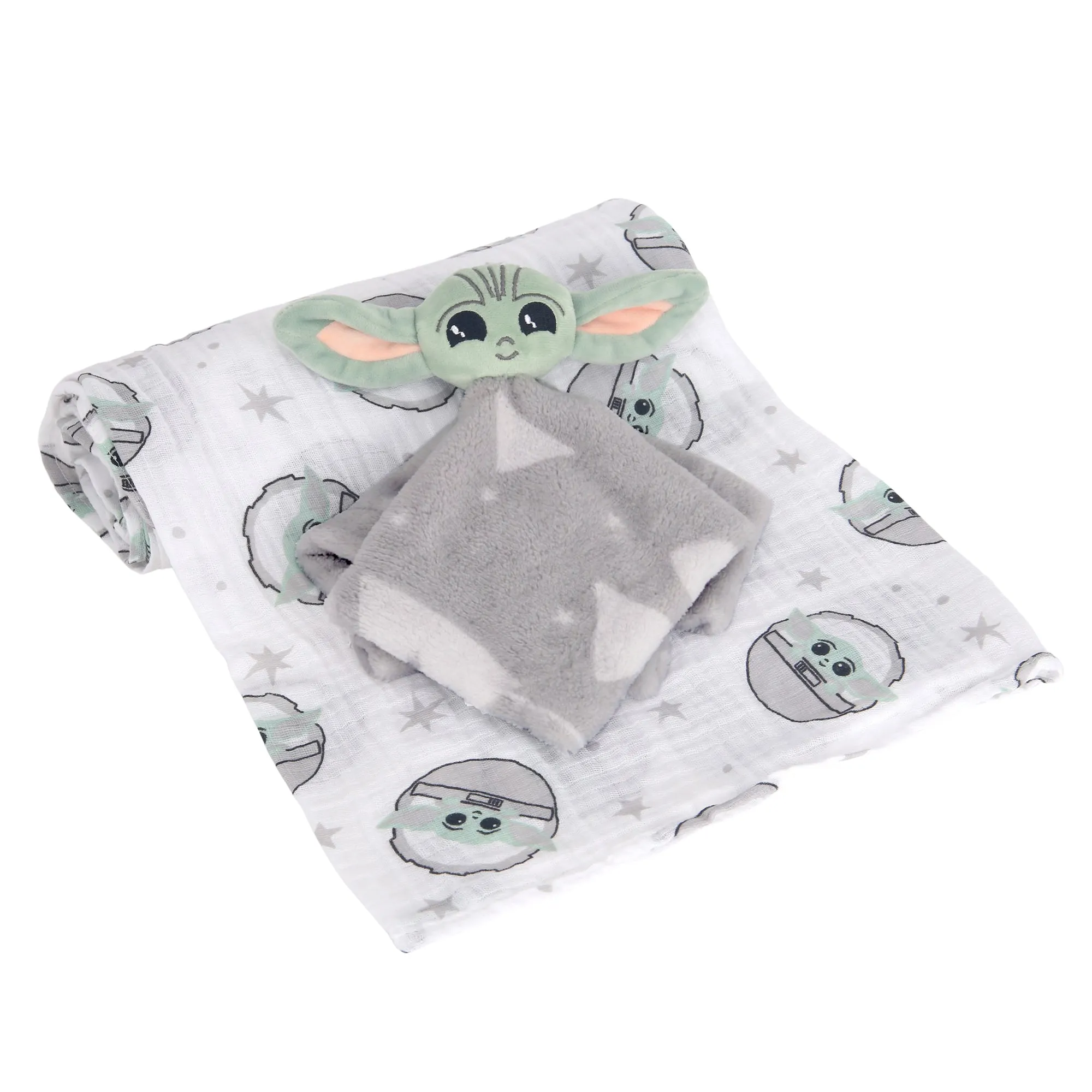 The Child Swaddle Blanket & Lovey Gift Set