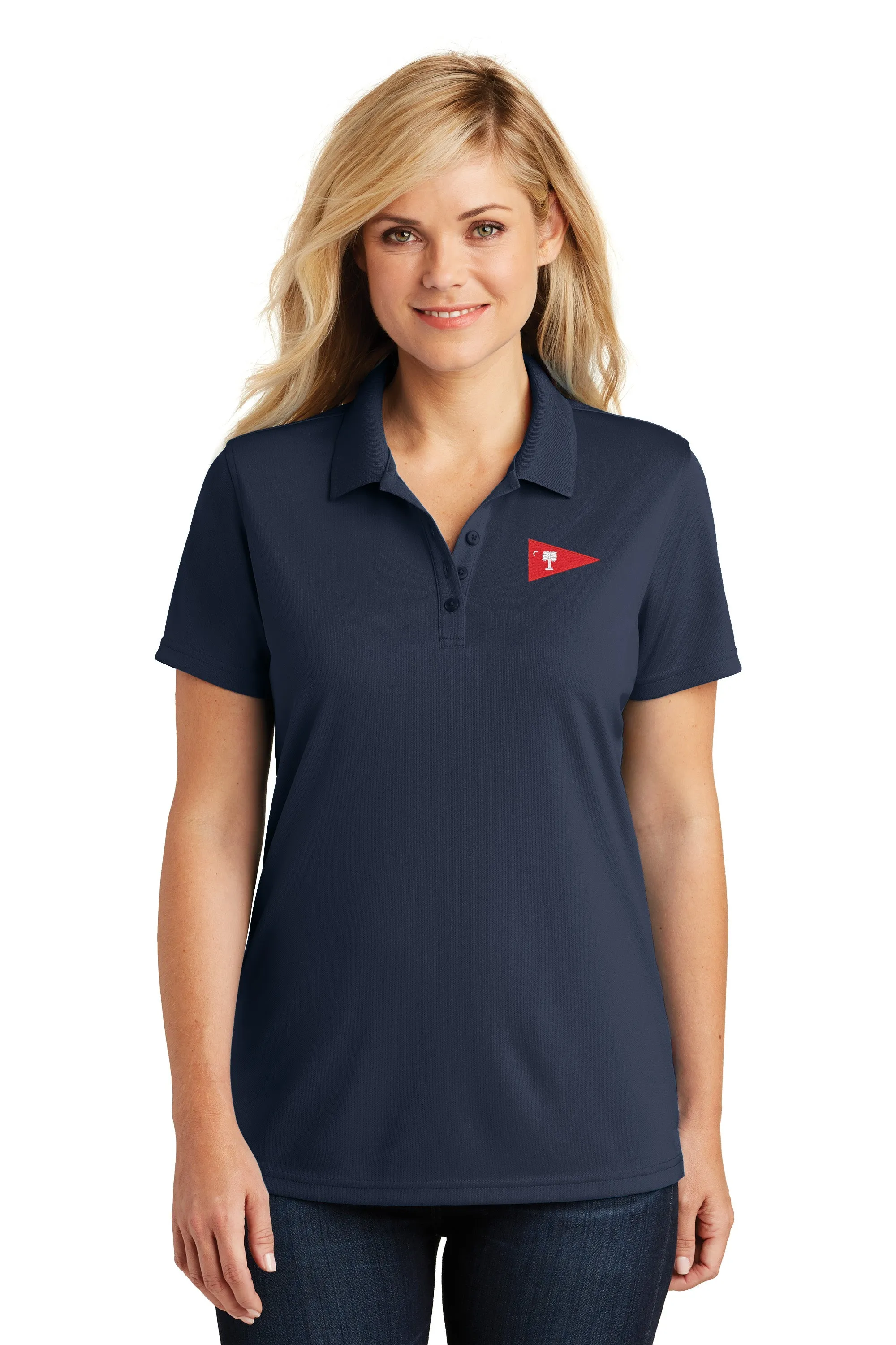 The Citadel Burgee, Club Sport-Sailing, Ladies UV Micro-Mesh Polo