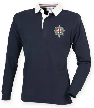 The Coldstream Guards Premium Superfit Embroidered Rugby Shirt