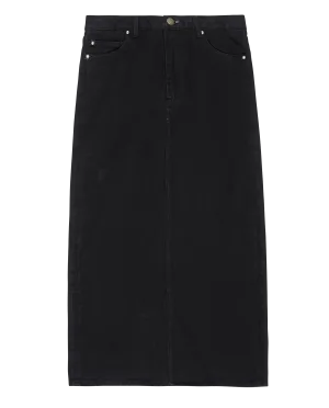 The Column Skirt. -- Black