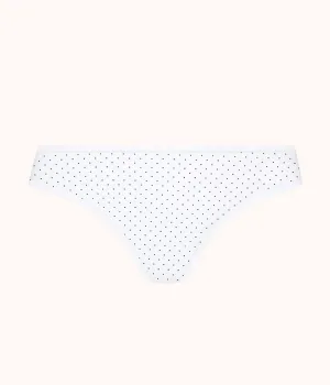 The Cotton Thong: Mini Polka