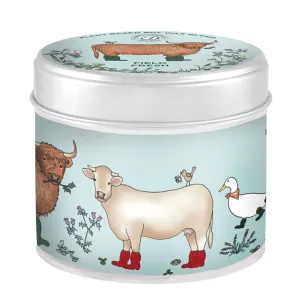 The Country Candle Co Emma Lawrence Field Fresh Tin Candle