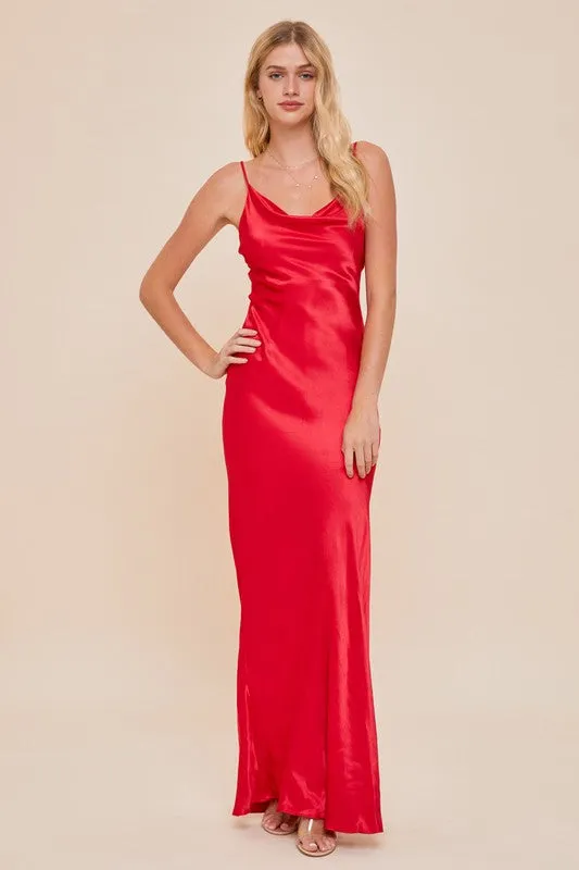 The Courtney dress- Red