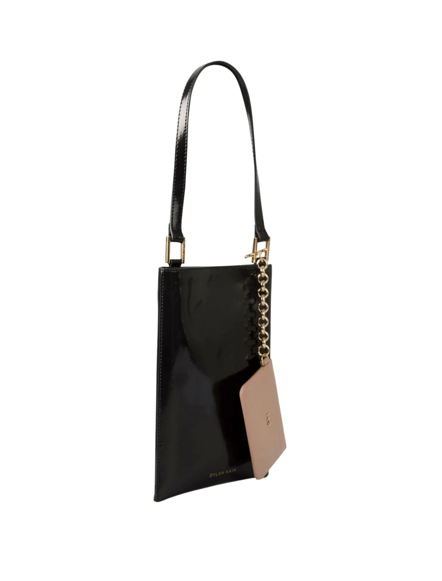 The Ella Patent Phone Bag