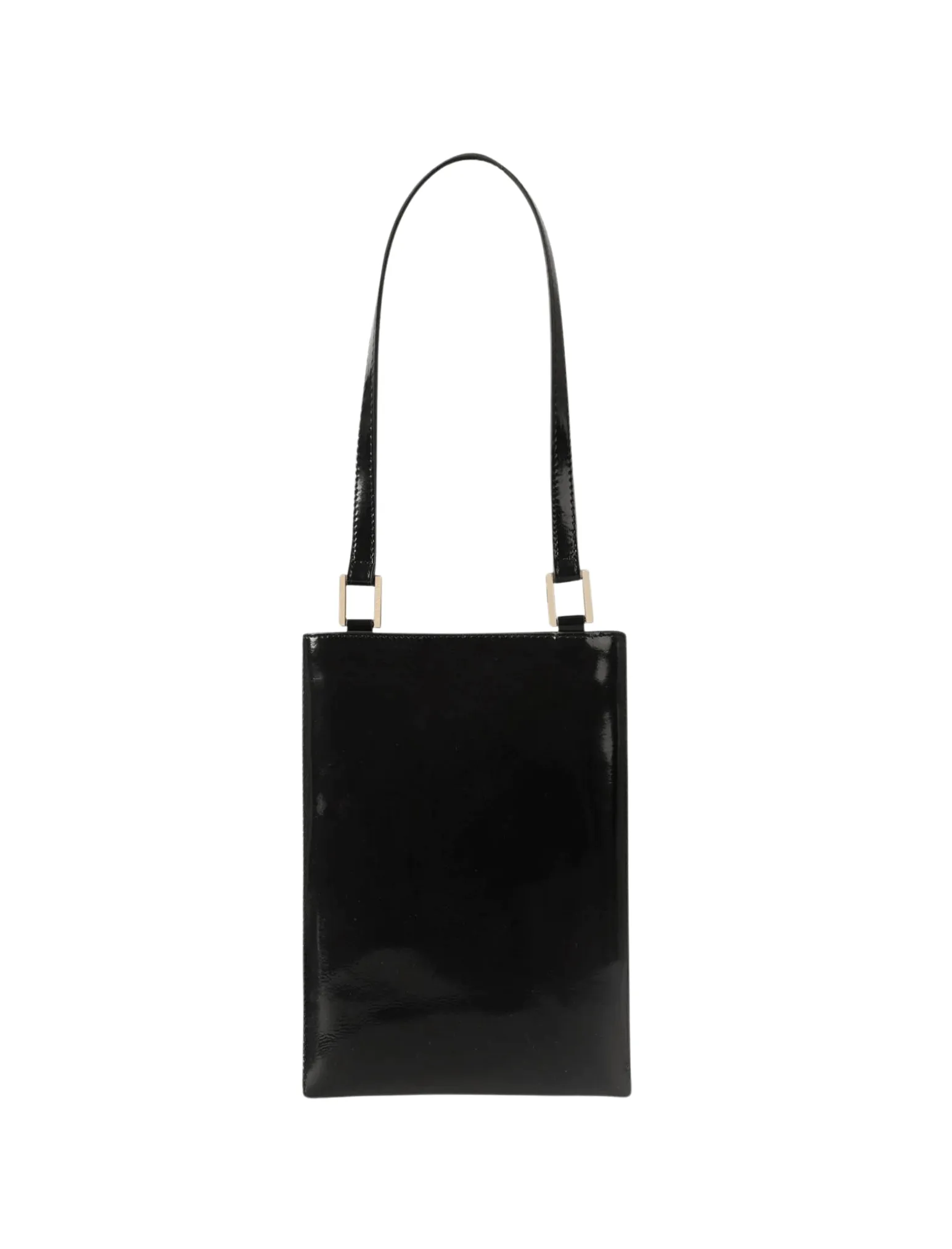 The Ella Patent Phone Bag