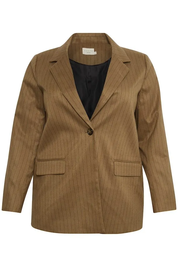 The Elonda Blazer - Toffee - PLUS