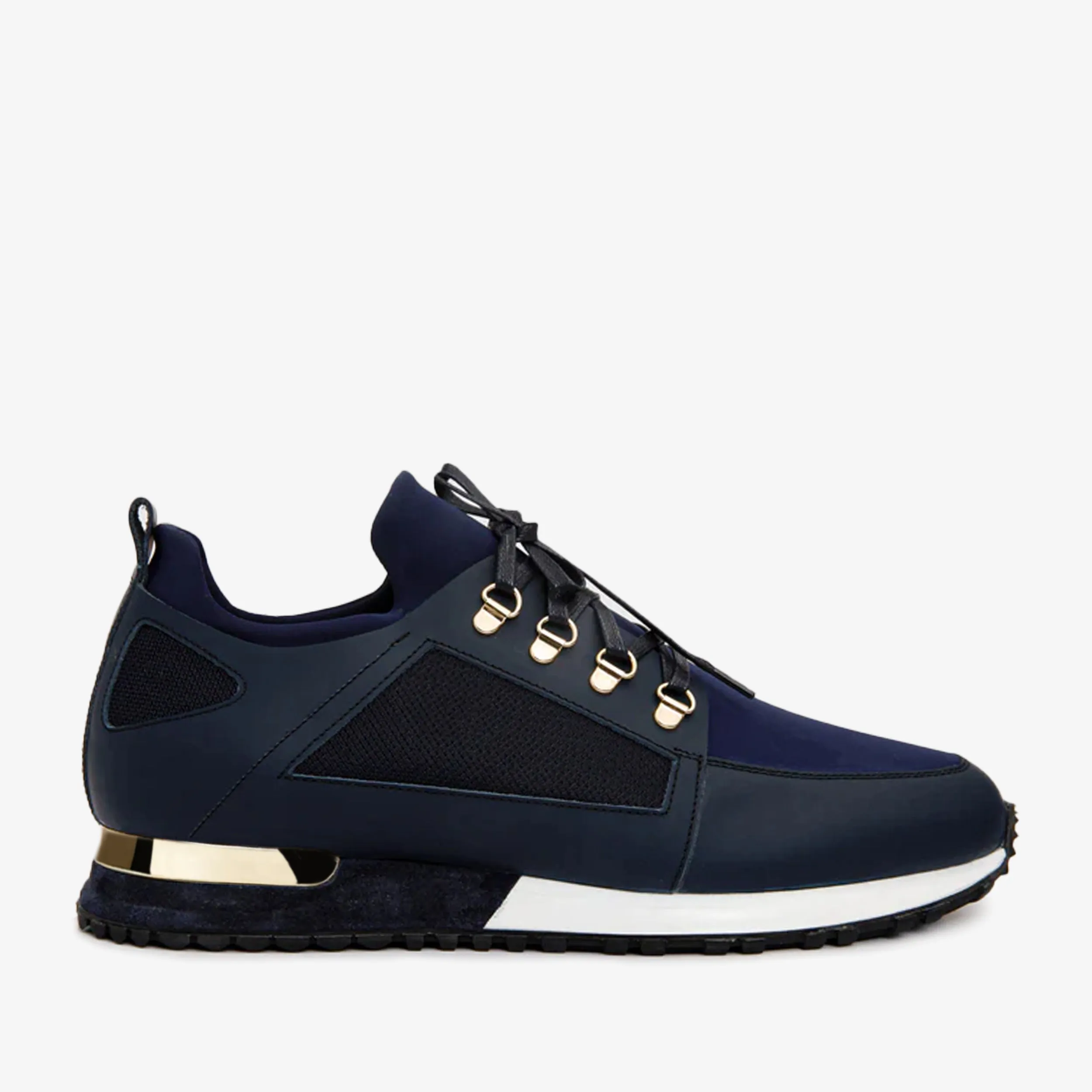 The Emir Navy Leather Men Sneaker