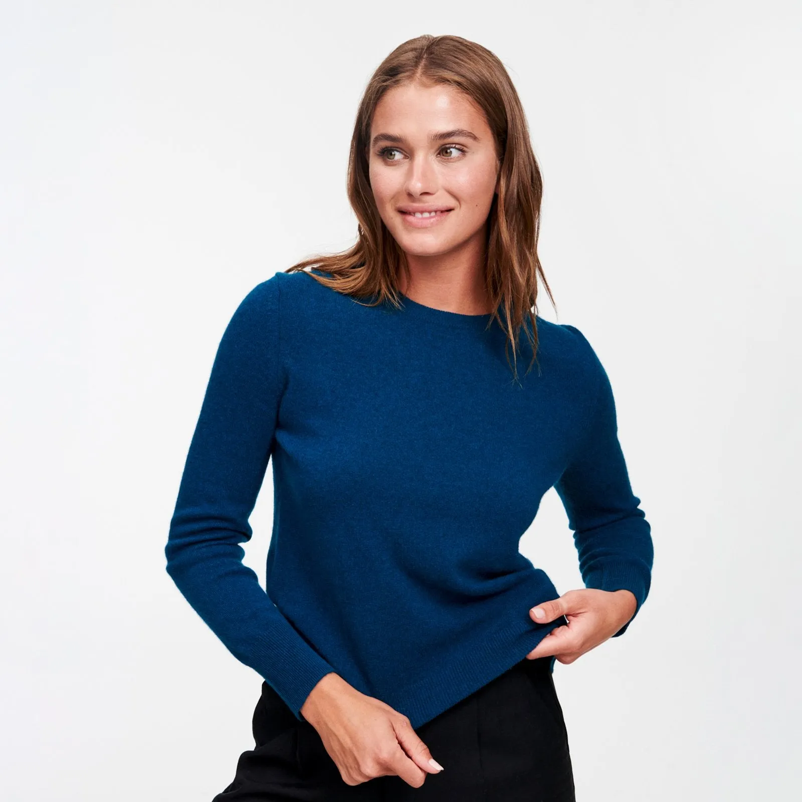 The Essential $75 Cashmere Sweater Womens