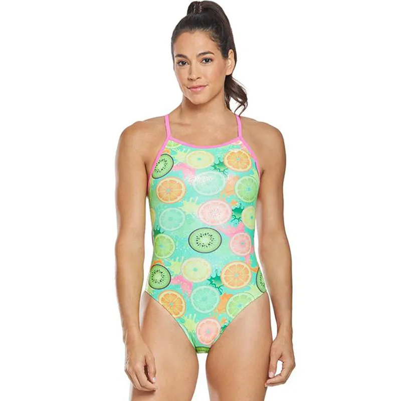 The Finals Funnies - Coolada Foil Flutterback Swimsuit