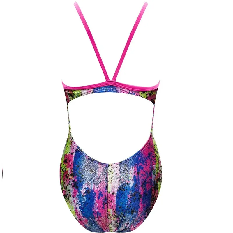 The Finals Funnies - Nebula Foil Wingback Swimsuit