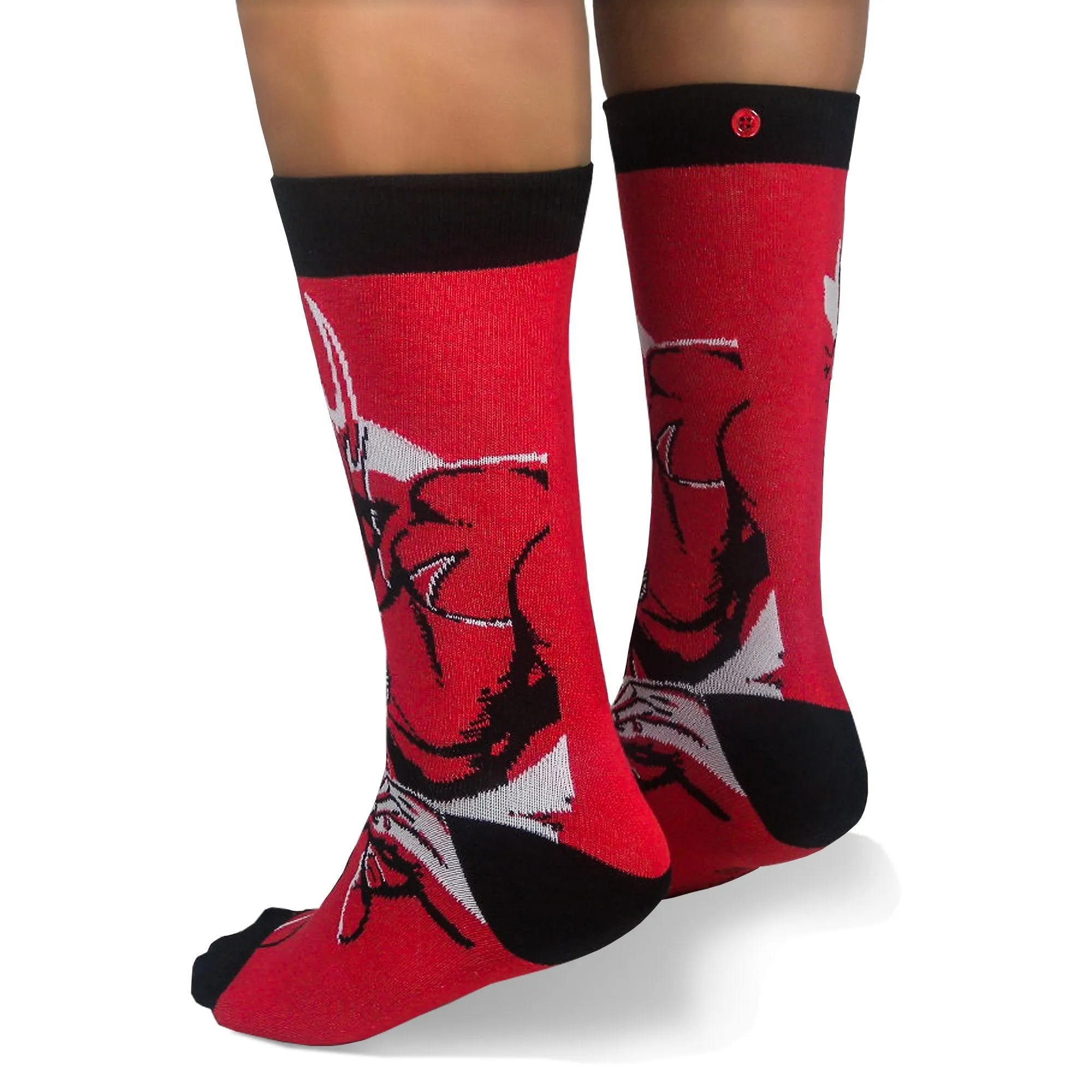 The Flash Men's Socks DC Comics Pack of 2 Sizes 7-11 UK