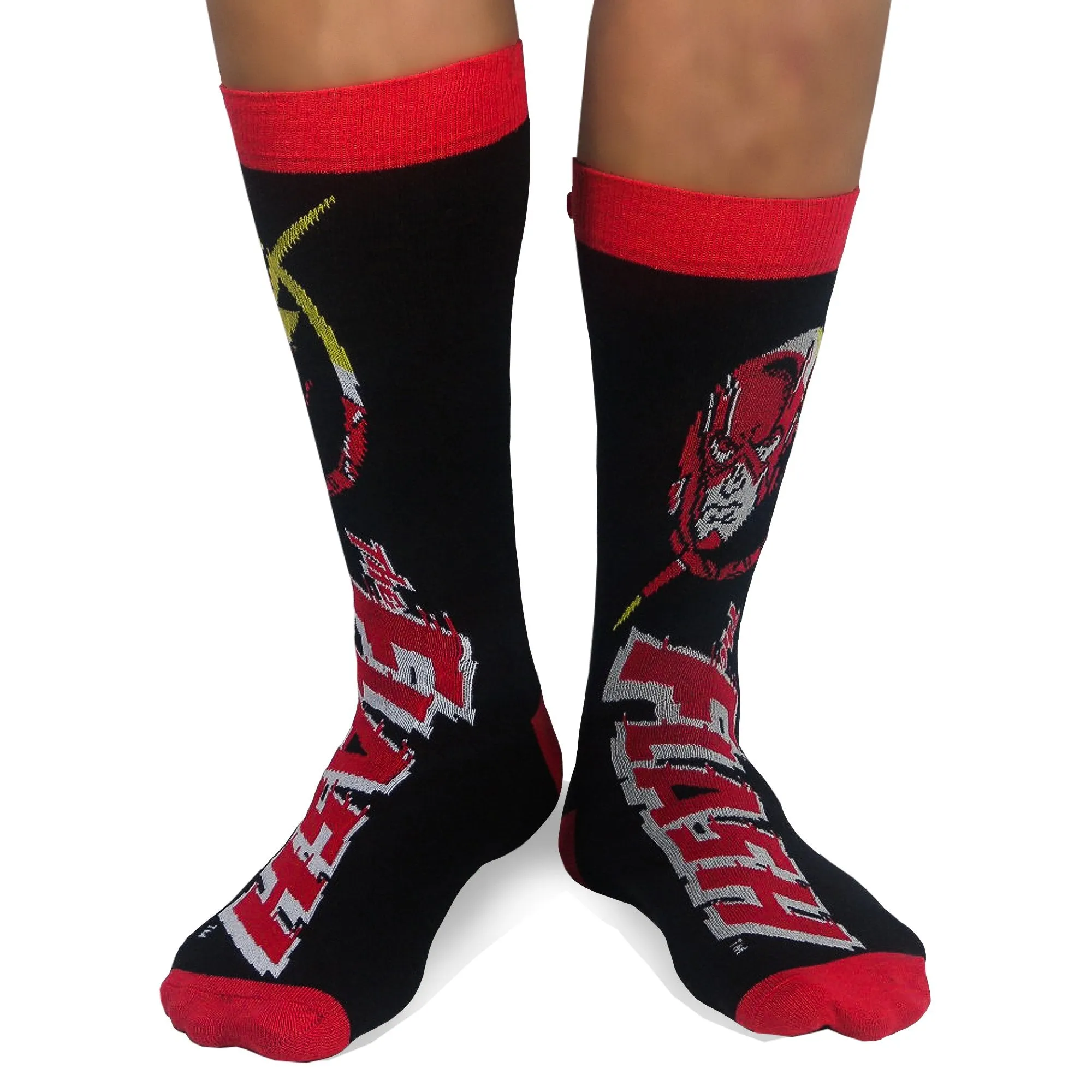 The Flash Men's Socks DC Comics Pack of 2 Sizes 7-11 UK