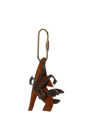 The Flying Dog Leather Charm