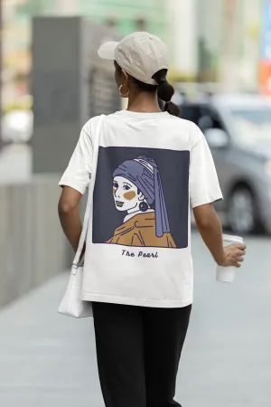 The girl with a pearl earrings T-shirt