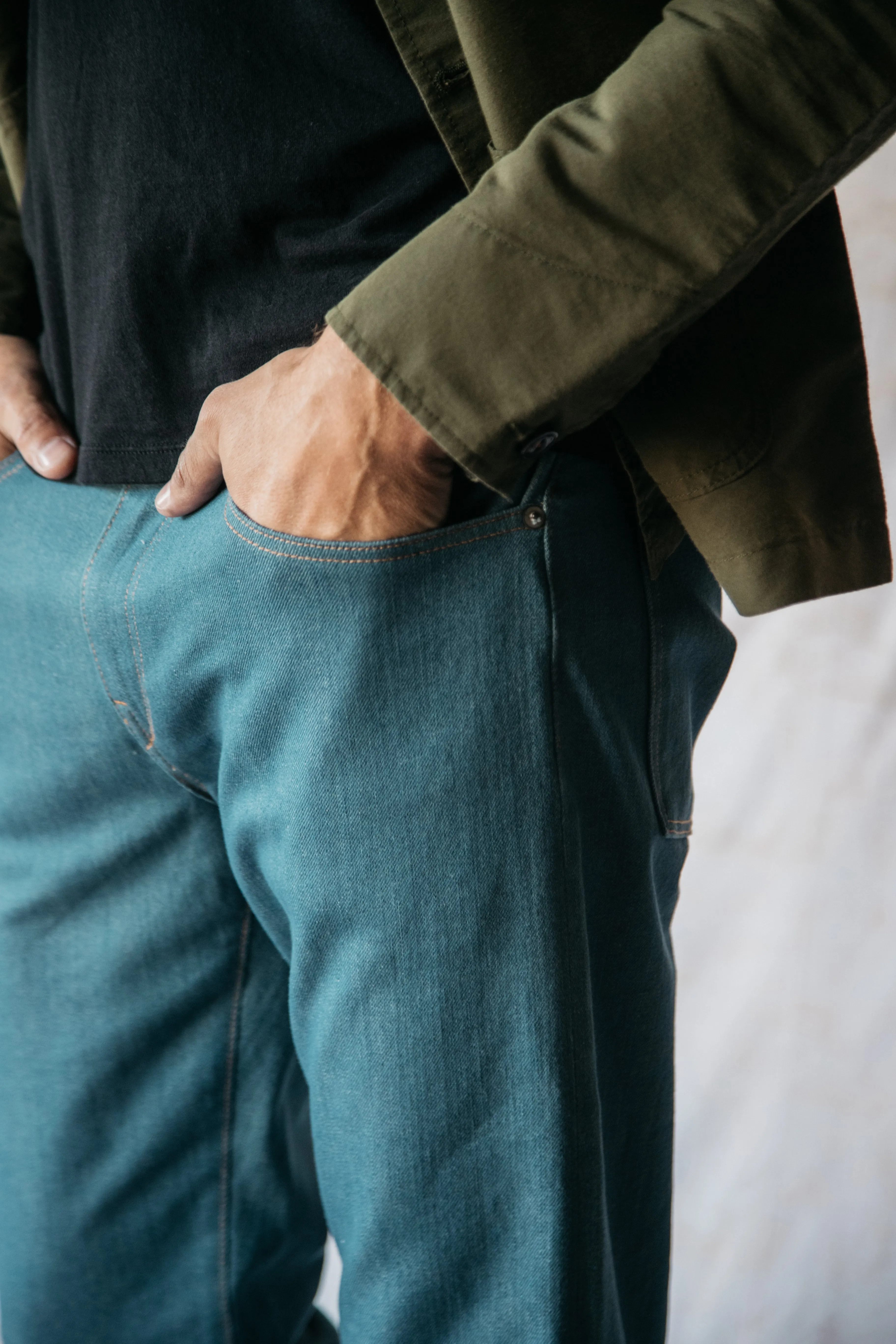 The Hammer Straight - Old Blue Raw 10.5oz Selvedge