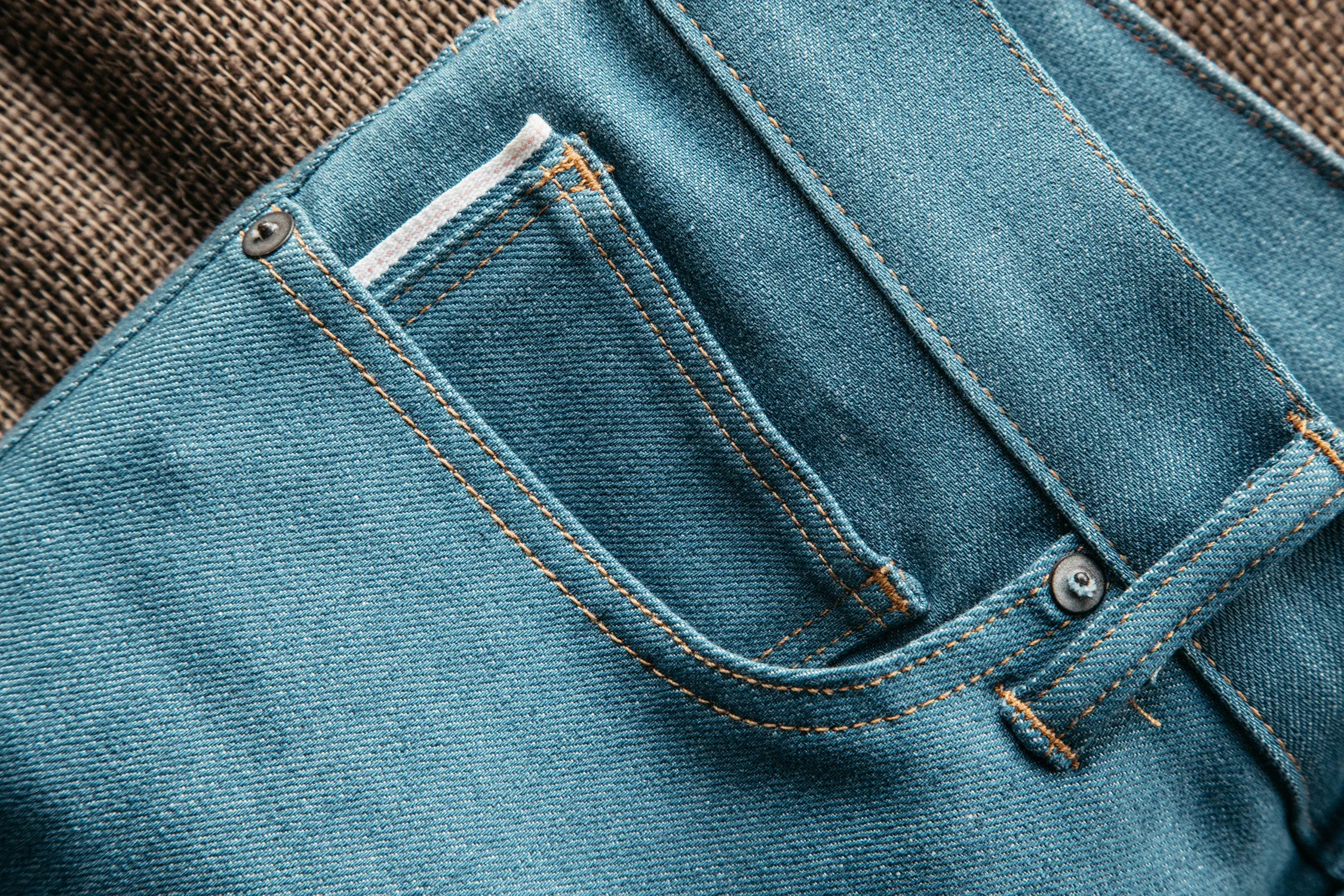 The Hammer Straight - Old Blue Raw 10.5oz Selvedge