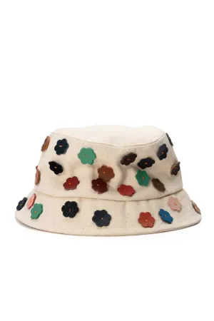 The Hibiscus Upcycled Bucket Hat