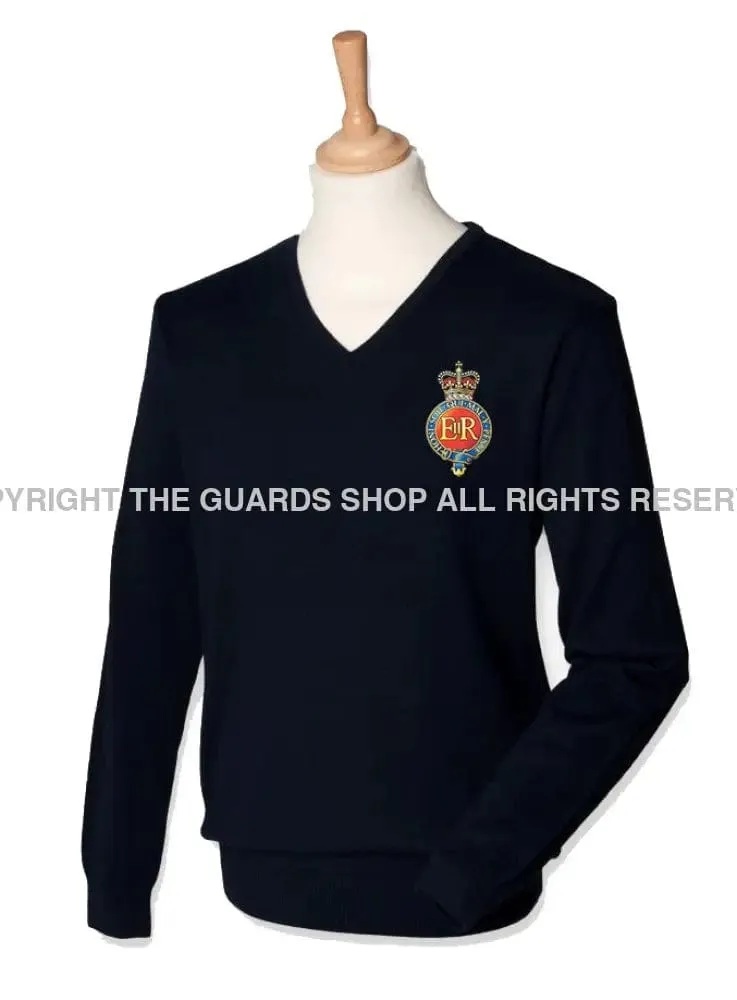 The Household Cavalry Lightweight V Neck Sweater