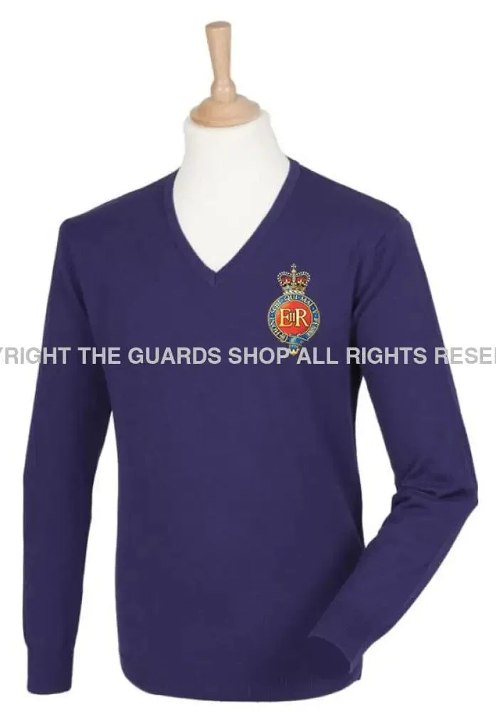 The Household Cavalry Lightweight V Neck Sweater