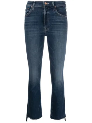 The Insider Crop Step Fray Jeans