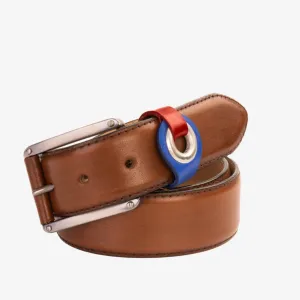 The Jackie Tan Leather Belt